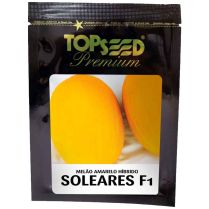 Sementes De Melão Amarelo Híbrido Soleares F1 Topseed Premium - 1mx