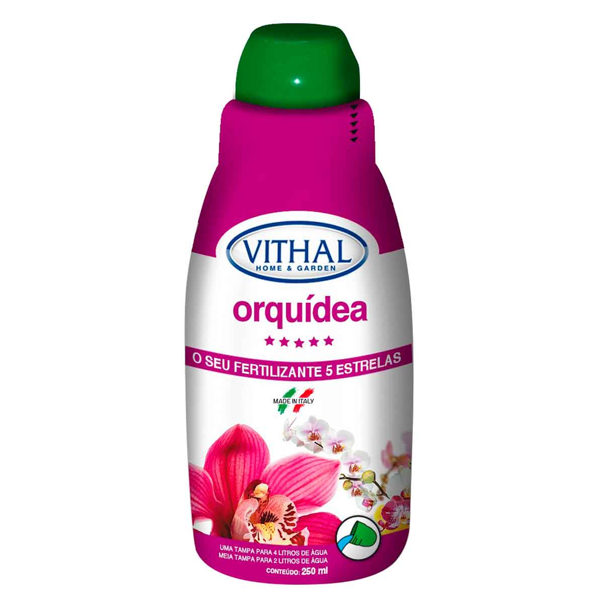 Fertilizante Líquido Para Orquídeas Vithal - 250ml