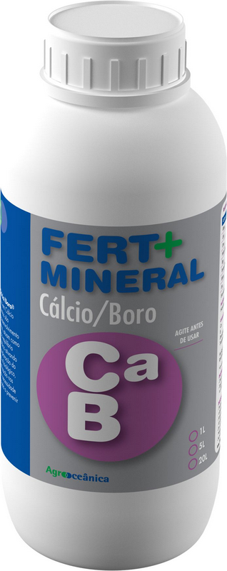 Fertilizante com Aminoácidos enriquecido com Cálcio e Boro - Fert + Cab 1 litro Agrooceânica