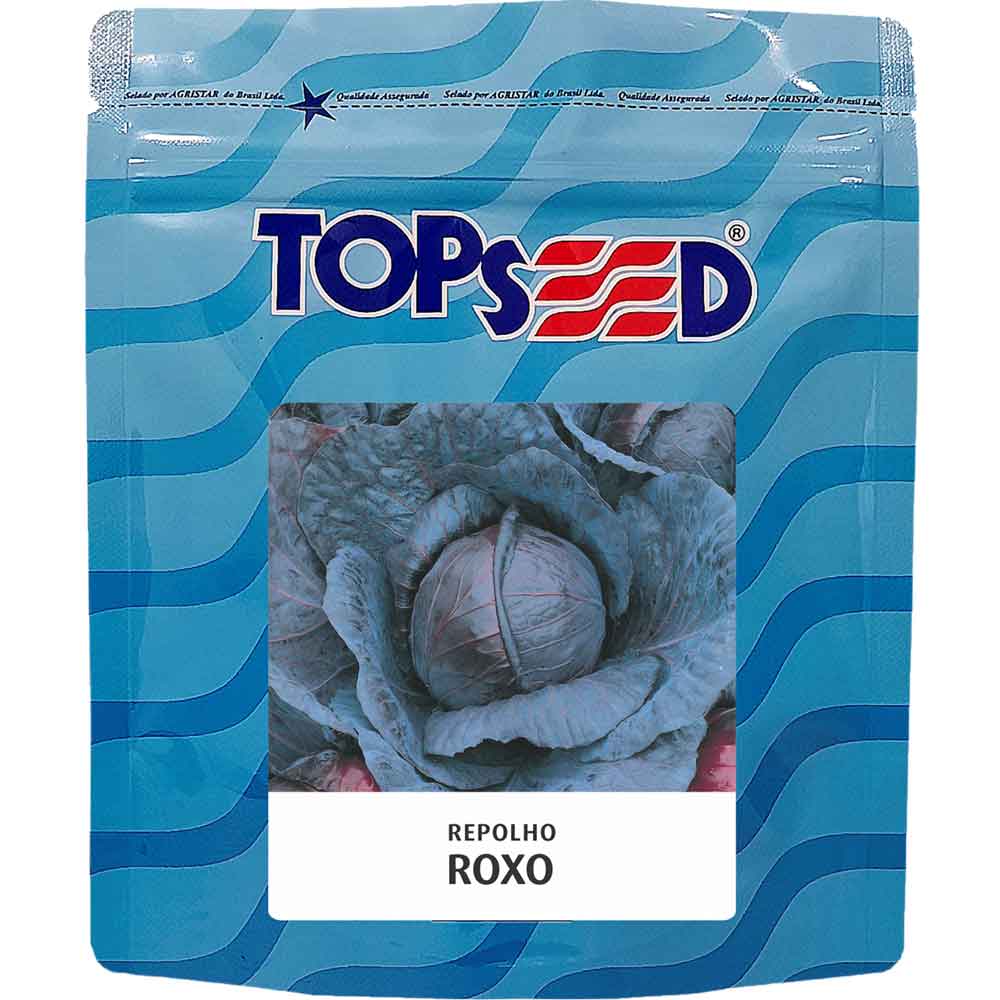 Sementes De Repolho Roxo Topseed - 100g