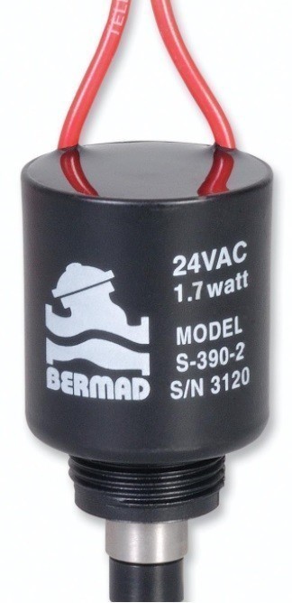Valvula Solenoide - S390 1/8", 2v, 24v/ac-50hz/60hz-nc, (2.2w) S/ Base - Bermad