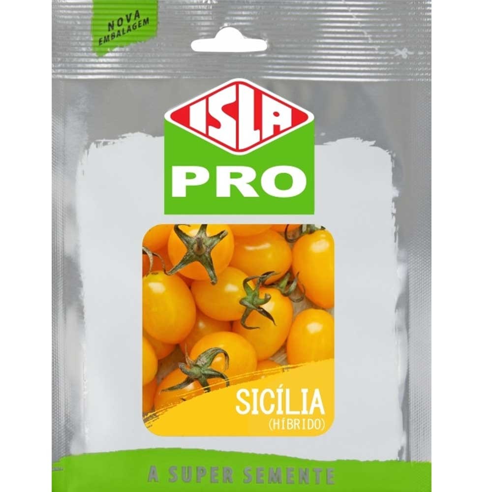 Sementes De Tomate Sícilia Híbrido Indet Grape Isla - 20 Sem